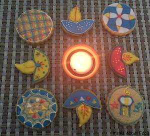 Diya Cookies11