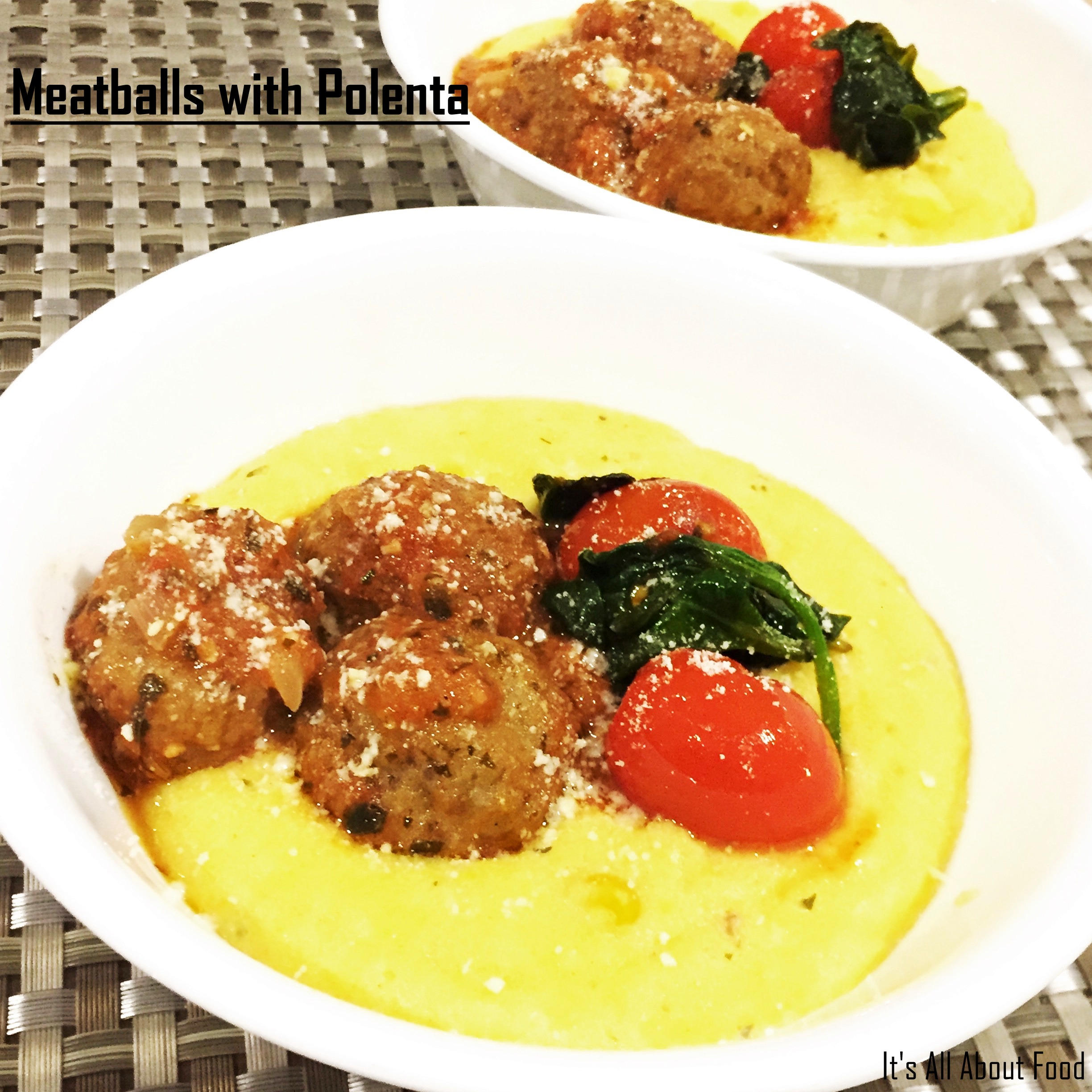 Meatballs Polenta6